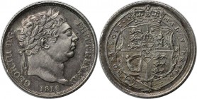 Schilling 1816 
Europäische Münzen und Medaillen, Großbritannien / Vereinigtes Königreich / UK / United Kingdom. George III. (1760-1820). Schilling 1...
