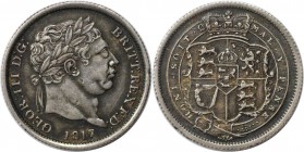Schilling 1817 
Europäische Münzen und Medaillen, Großbritannien / Vereinigtes Königreich / UK / United Kingdom. George III. (1760-1820). Schilling 1...