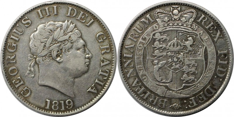 1/2 Crown 1819 
Europäische Münzen und Medaillen, Großbritannien / Vereinigtes ...