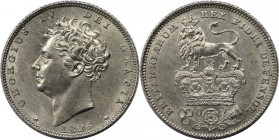 Sixpence (6 Pence) 1826 
Europäische Münzen und Medaillen, Großbritannien / Vereinigtes Königreich / UK / United Kingdom. George IV. (1820-1830). Six...