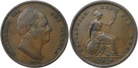 Penny 1831 
Europäische Münzen und Medaillen, Großbritannien / Vereinigtes Königreich / UK / United Kingdom. William IV. (1830-1837). Penny 1831, Kup...