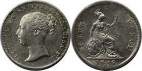 4 Pence 1839 
Europäische Münzen und Medaillen, Großbritannien / Vereinigtes Königreich / UK / United Kingdom. Victoria (1837-1901). 4 Pence 'Groat' ...