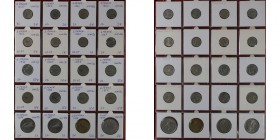Lot von 20 Münzen 1936-1996 
Europäische Münzen und Medaillen, Irland / Ireland, Lots und Sammlungen. 8 х 3 Pence 1950-1968, 8 х 6 Pence 1936-1952, 2...