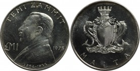 1 Pound 1973 
Europäische Münzen und Medaillen, Malta. Temi Zammit. 1 Pound 1973, Silber. 0.32 OZ. KM 19. Stempelglanz