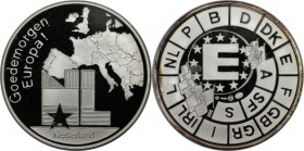 Medaille ND 
Europäische Münzen und Medaillen, Niederlande / Netherlands. Guten Morgen Europa (Goedemorgen Europe!). Medaille ND, Silber. Polierte Pl...