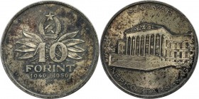 10 Forint 1956 BP
Europäische Münzen und Medaillen, Ungarn / Hungary. 10. Jahrestag von Forint. Nationalmuseum in Budapest. 10 Forint 1956 BP, Silber...