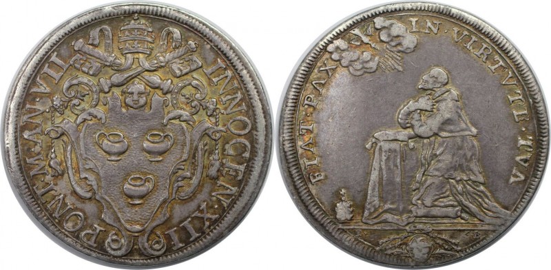 1/2 Piastra AN VII (1697/1698) 
Europäische Münzen und Medaillen, Vatikan. Inno...