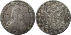 Rubel 1783 SPB-TI-IZ
Russische Münzen und Medaillen, Katharina II. (1762-1796). Rubel 1783 SPB-TI-IZ, Silber. Bitkin 235. Sehr schön-vorzüglich