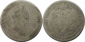 5 Zlotych 1832 KG
Russische Münzen und Medaillen, Nikolaus I. (1826-1855), für Polen. 5 Zlotych 1832 KG, Silber. Bitkin 989. Schön. Schrottlingsfehle...