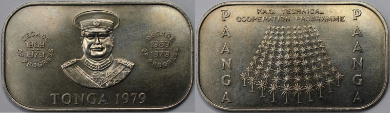 1 Pa'anga 1979 
Weltmünzen und Medaillen, Tonga. Serie: F.A.O. 1 Pa'anga 1979, ...