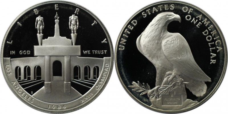 Dollar 1984 S
Weltmünzen und Medaillen, Vereinigte Staaten / USA / United State...