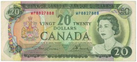 20 Dollars 1969 
Banknoten, Kanada / Canada. 20 Dollars 1969. Pick 89b. II