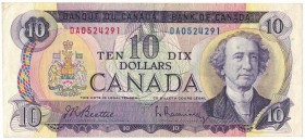 10 Dollars 1971 
Banknoten, Kanada / Canada. 10 Dollars 1971. Pick 88a. II