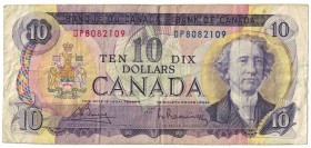 10 Dollars 1971 
Banknoten, Kanada / Canada. 10 Dollars 1971. Pick 88b. II-