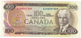 100 Dollars 1975 
Banknoten, Kanada / Canada. 100 Dollars 1975. Pick 91b. I-