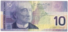 10 Dollars 2001 
Banknoten, Kanada / Canada. 10 Dollars 2001. Pick 102b. II