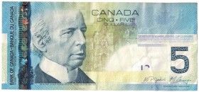 5 Dollars 2008 
Banknoten, Kanada / Canada. 5 Dollars 2008. Pick 101A b. I