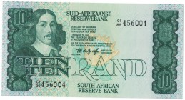 10 Rand 1975 
Banknoten, Südafrika / South Africa. 10 Rand ND (1975-1981). Pick 120a. I