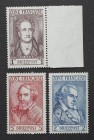 1, 2, 5 Fr 1946 
Briefmarken / Postmarken, Deutschland / Germany. Französische Zone. Briefpost. 1, 2, 5 Fr 1946. Mi.Nr.: 11-13 **