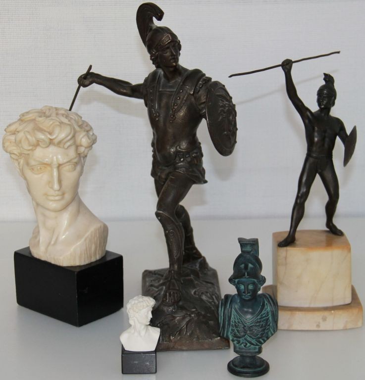 Lot von 5 stück 
Kunst und Antiquitäten / Art and antiques. Sammlung Griechenla...