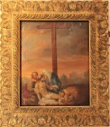 Ölgemälde 
Kunst und Antiquitäten / Art and antiques. Ölgemälde "Jesus wird vom Kreuz genommen". 17. Jahrhundert. Maße Gemälde: 67 x 52,5 cm. Maße mi...