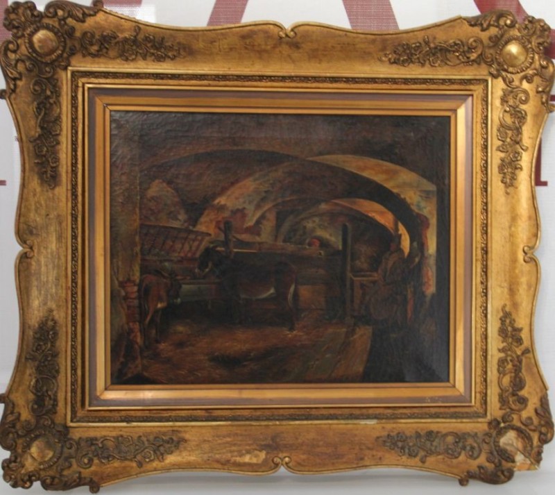 Ölgemälde 
Kunst und Antiquitäten / Art and antiques. Ölgemälde. 1800-1899 Jahr...