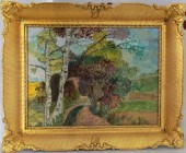 Gemälde 
Kunst und Antiquitäten / Art and antiques. Gemälde. Landschaft. Aquarell. Maße Gemälde: 38,5 x 51 cm. Maße mit Rahmen: 52 x 64 cm. Goldener ...