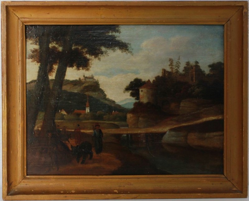 Ölgemälde 
Kunst und Antiquitäten / Art and antiques. Ölgemälde. Österreich 170...