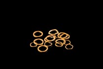 Lot of 15 Hellenistic Jewelry Ring Elements, c. 3rd-1st century BC (5-8mm, 1.5g).