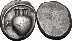 Etruria, Populonia. AR 5-Units, 4th-3rd century BC