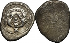 Etruria, Populonia. AR Didrachm of 10 Units, c. 425-400 BC