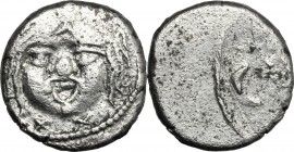Etruria, Populonia. AR 20-Asses, 3rd century BC