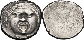Etruria, Populonia. AR 20-Asses, 3rd century BC