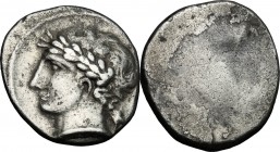 Etruria, Populonia. AR 10-Asses, 3rd century BC