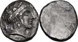 Etruria, Populonia. AR 10-Asses, c. 300-250 BC