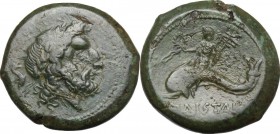 Northern Lucania, Paestum. AE Unit, First Punic War, 264-241 BC