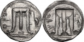 Bruttium, Kroton. AR Stater, 500-480 BC
