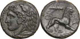 Messana. AE Litra, c. 278-275 BC