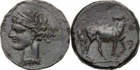 AE 22 mm. c. 230-220 BC
