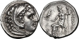 Kings of Macedon.  Alexander III \"the Great\"""" (336-323 BC.).. AR Tetradrachm, Amphipolis mint. Struck under Kassander, Philip IV or Alexander (son...