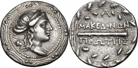 Macedon.  Under Roman Rule. AR Tetradrachm, Amphipolis mint, c. 167-149 BC