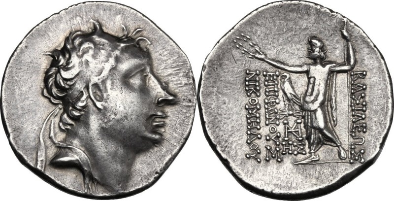 Greek Asia. Bithynia. Nikomedes III, Euergetes (128-94 BC). AR Tetradrachm, date...