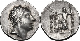Bithynia.  Nikomedes III, Euergetes (128-94 BC).. AR Tetradrachm, dated year 205 (96-95 BC)