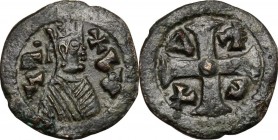 Etiopia, Aksum.  Joel (c. 550 AD).. AE 14 mm