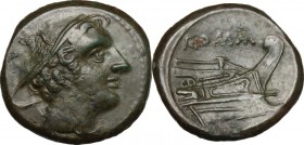 Semilibral series.. AE Semuncia, 217-215 BC