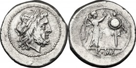 Anonymous.. AR Victoriatus, from 211 BC