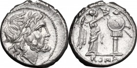Anonymous. AR Victoriatus, 211-208 BC, Sicily (?)