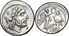 MP series.. AR Victoriatus, c. 211-208 BC