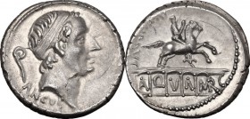 L. Marcius Philippus. . AR Denarius, 56 BC