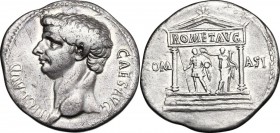 Claudius (41-54).. AR Cistophorus, uncertain mint in Asia Minor, 41-42 AD